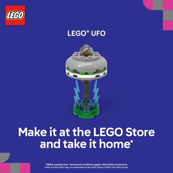 LEGO: Build a LEGO® UFO and take it home with you!