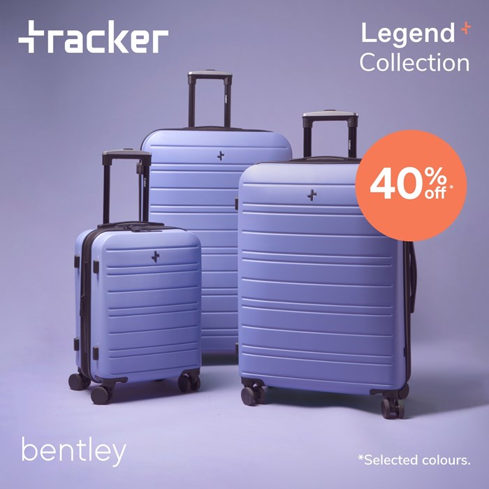 LEGEND luggage collection from Tracker