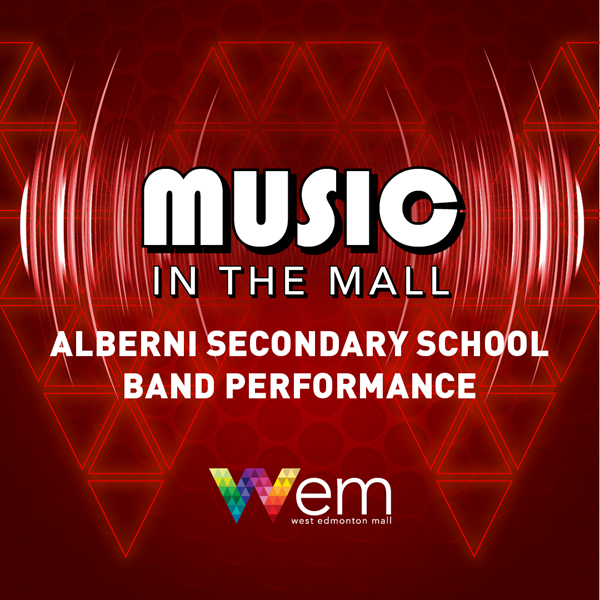 Music in the Mall: Alberni Secondary School Band Performance