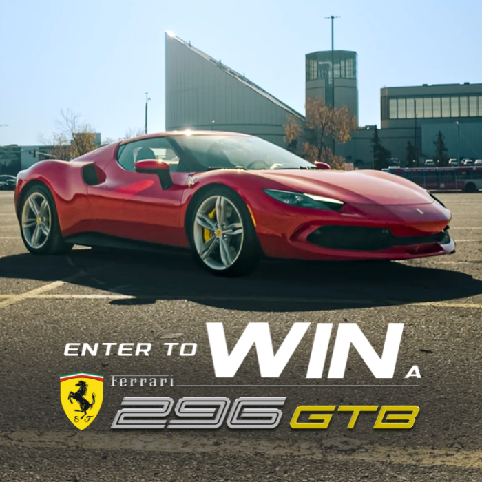 Win a Dream Car: Ferrari 296 GTB