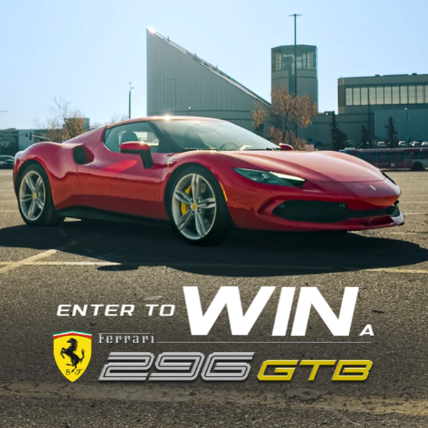 Win a Dream Car: Ferrari 296 GTB