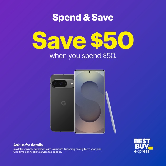 Spend and Save at Best Buy Express