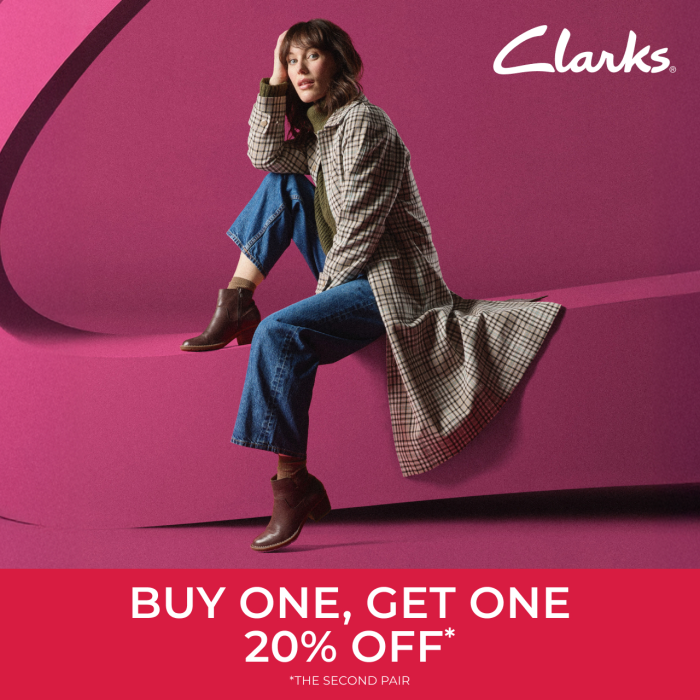 Buy One Get One 20% Off!