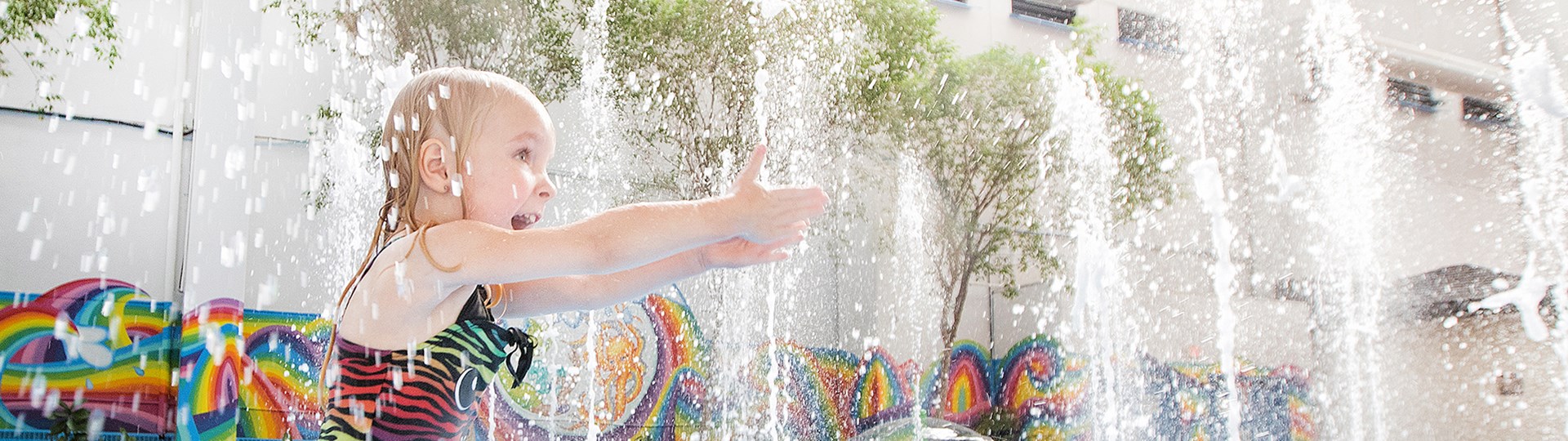Splash Pad West Edmonton Mall