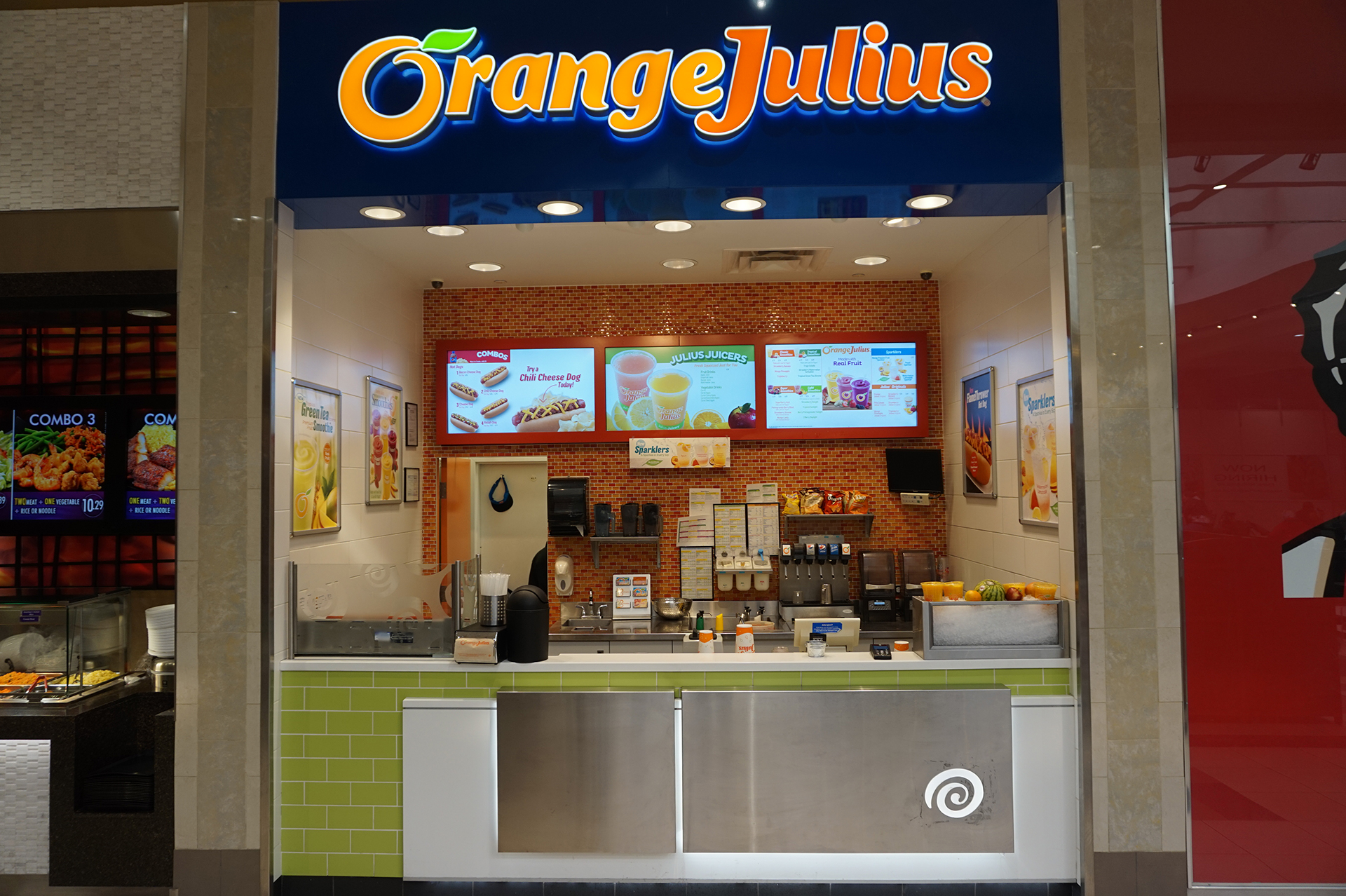 Orange Julius Phase I West Edmonton Mall