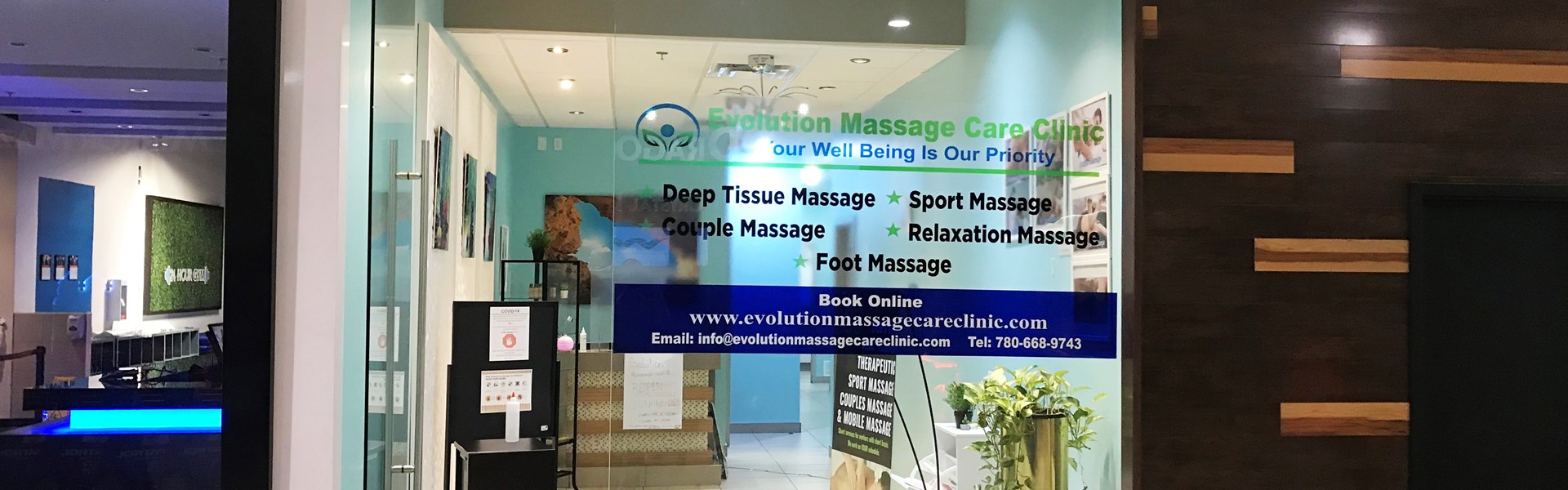 Evolution Massage Care Clinic - Phase II