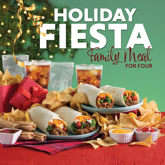 Holiday Fiesta Family Meal for Four