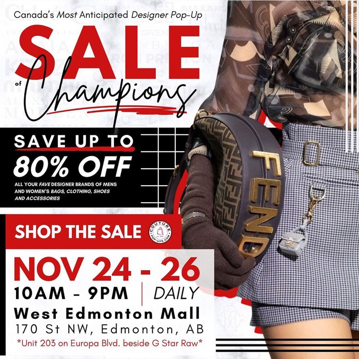 Couture Pop-Ups: Sale of Champions