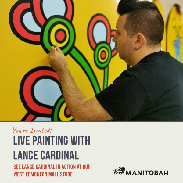 Live Painting with Lance Cardinal