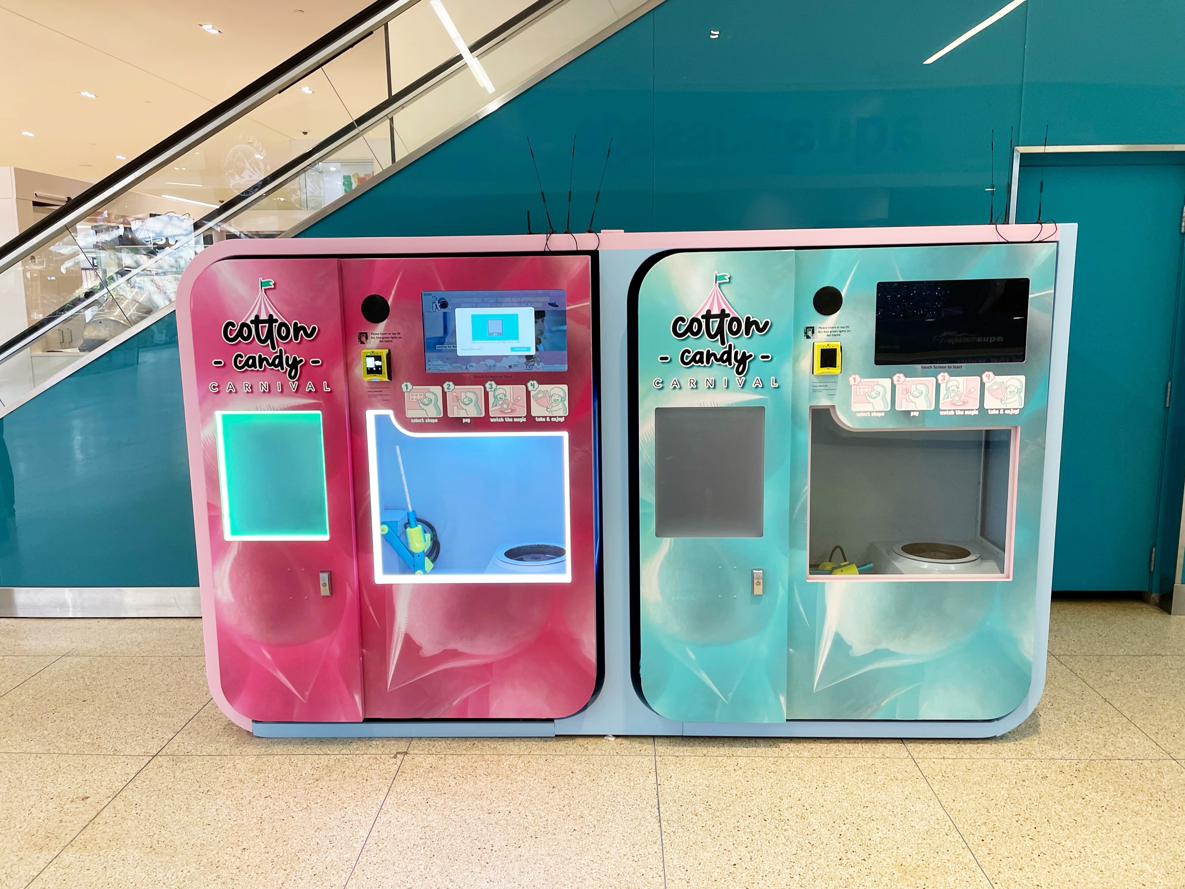 Cotton Candy Carnival West Edmonton Mall