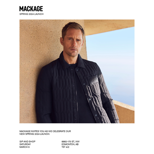 Mackage: Spring 2024 Launch