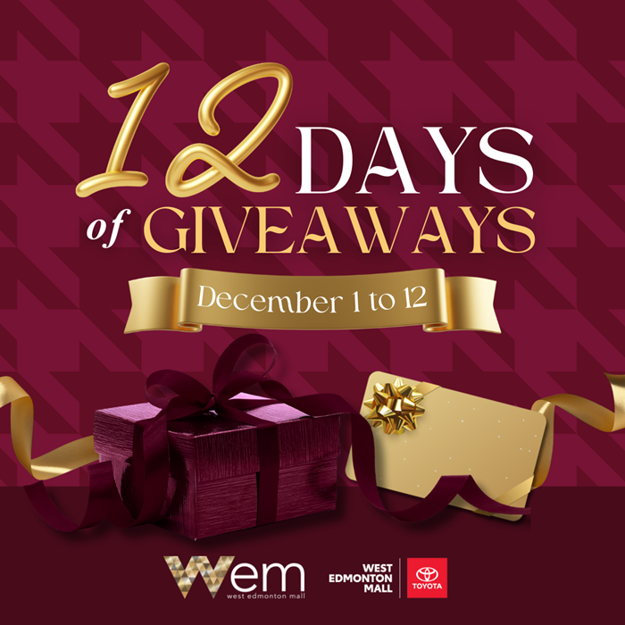 12 Days of Giveaways