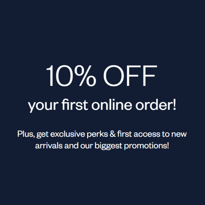 10% OFF on email signups