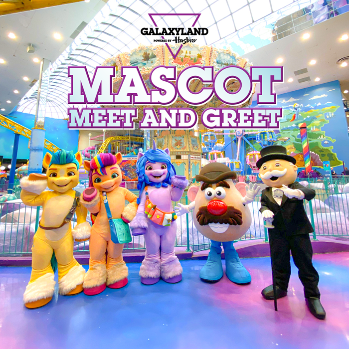 GALAXYLAND POWERED BY HASBRO MASCOT MEET AND GREET