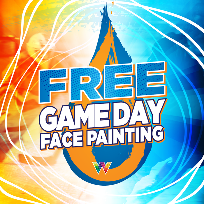 Game Day Face Painting