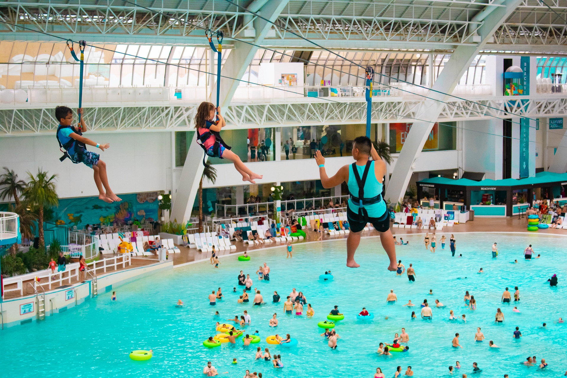 Skyflyer Zipline West Edmonton Mall