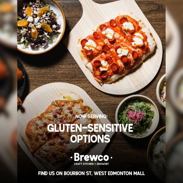 Brewco Gluten Sensitive Menu