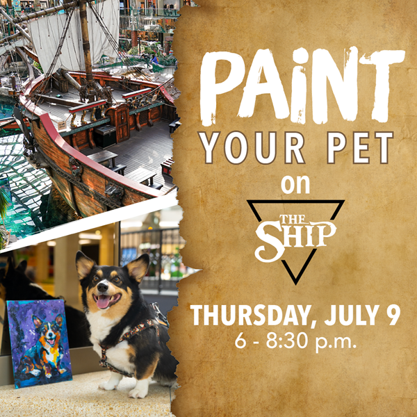 Paint Your Pet on The Ship