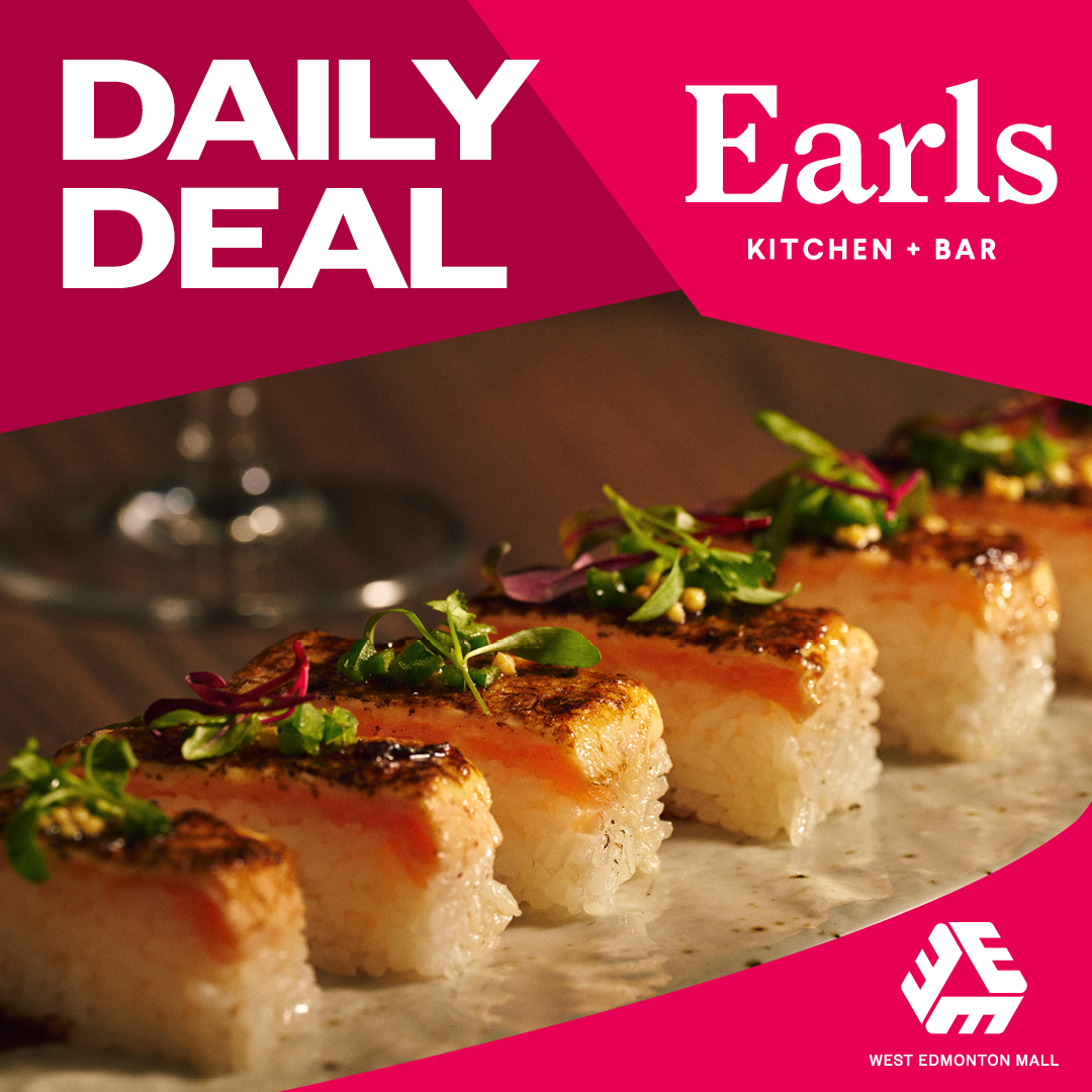 Complimentary Aburi Salmon Sushi Press for the Table with Purchase