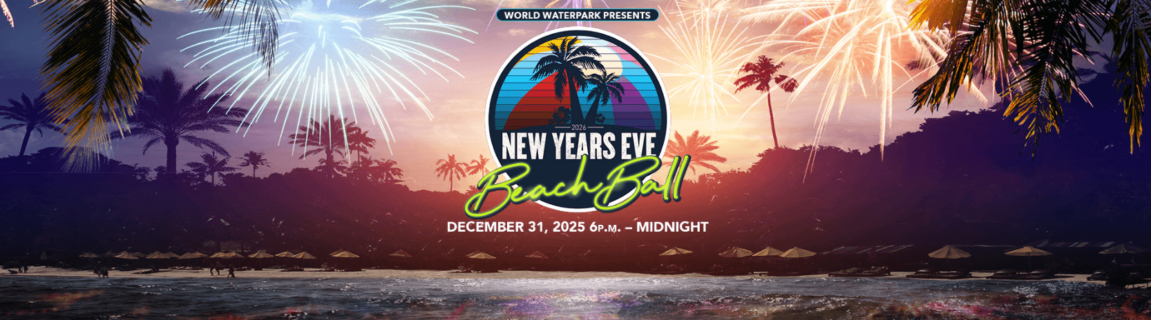 New Year's Eve Beach Ball 