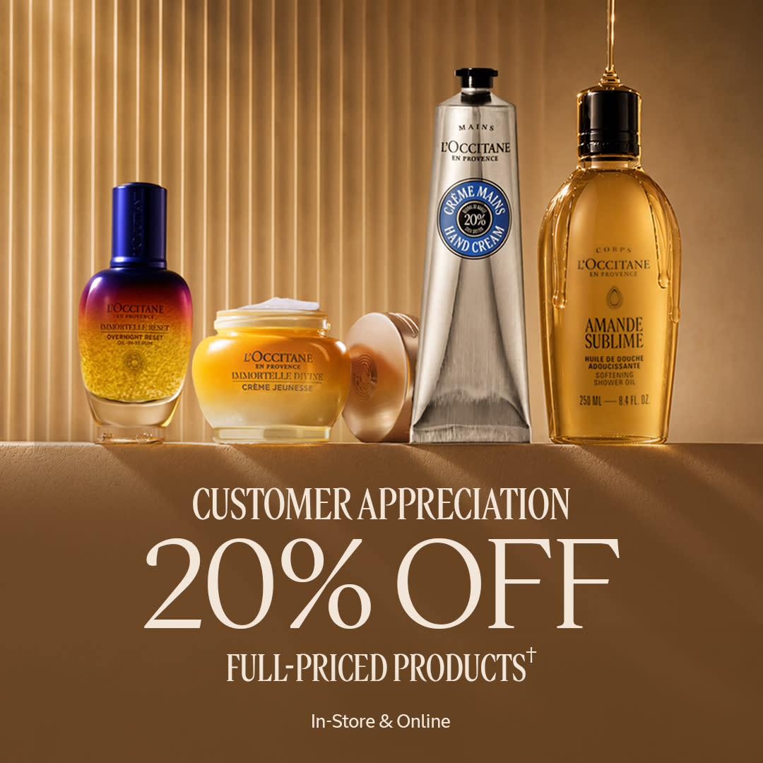 L'Occitane Customer Appreciation Event
