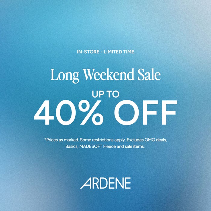 Long Weekend Sale