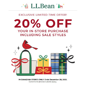 20% Off Your In-Store Purchase