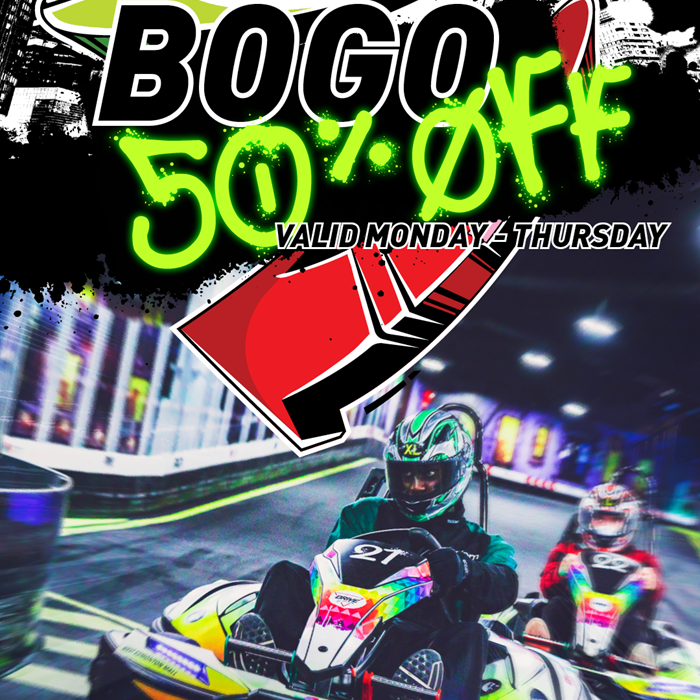 DRIVE BOGO 50% 0FF