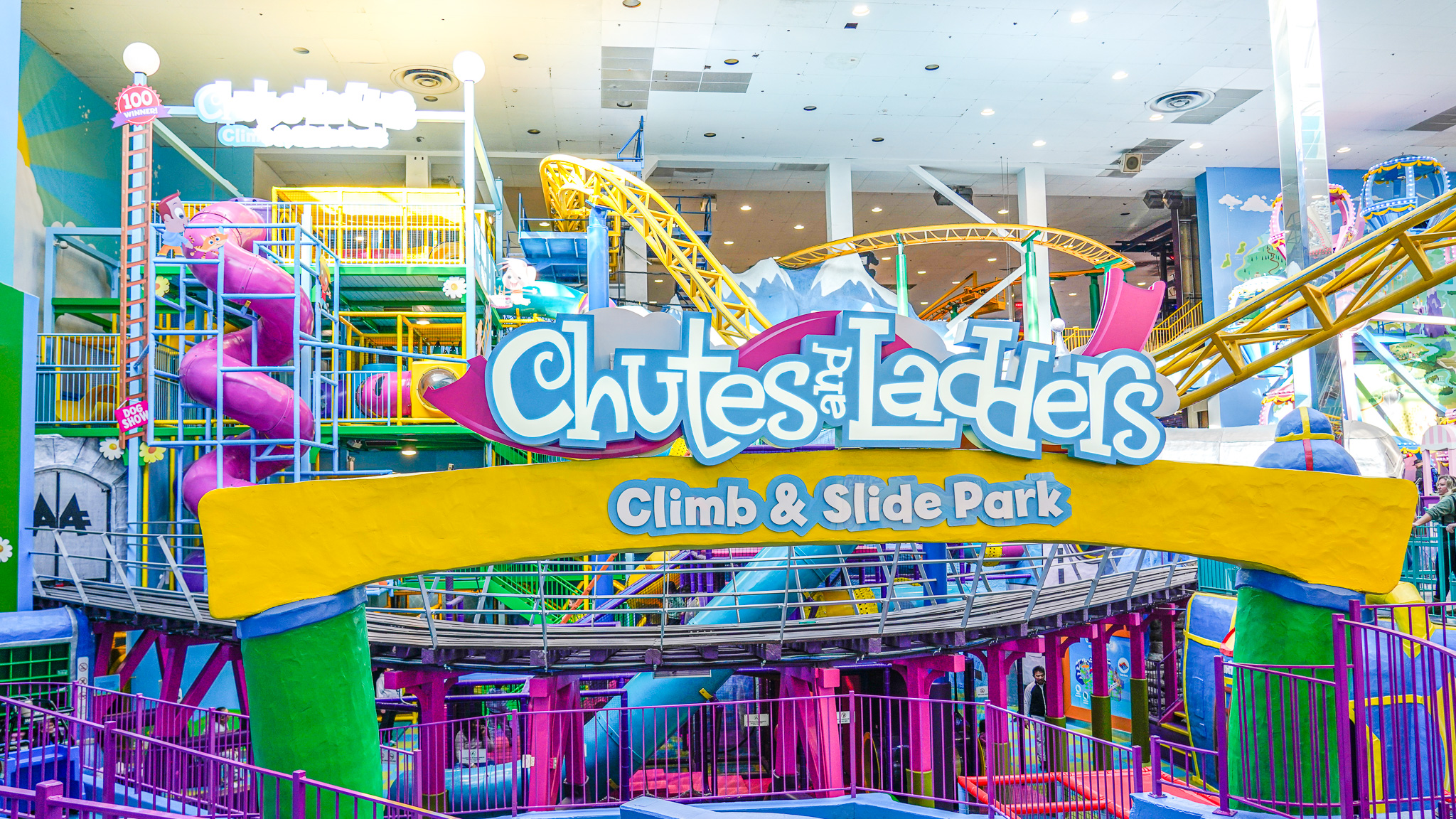 Chutes and Ladders Climb & Slide Park