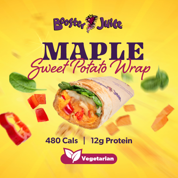 Maple Sweet Potato Wrap