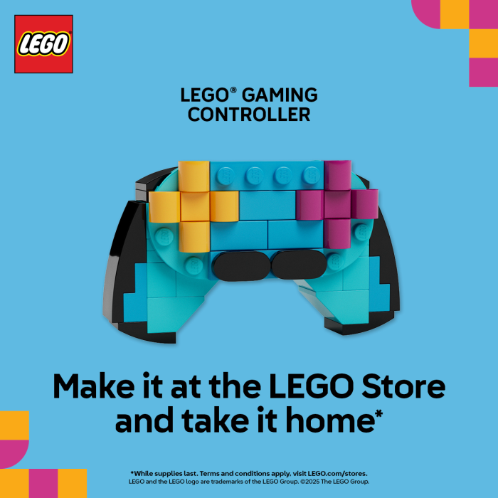 Build a LEGO® Gaming Controller and Take it Home