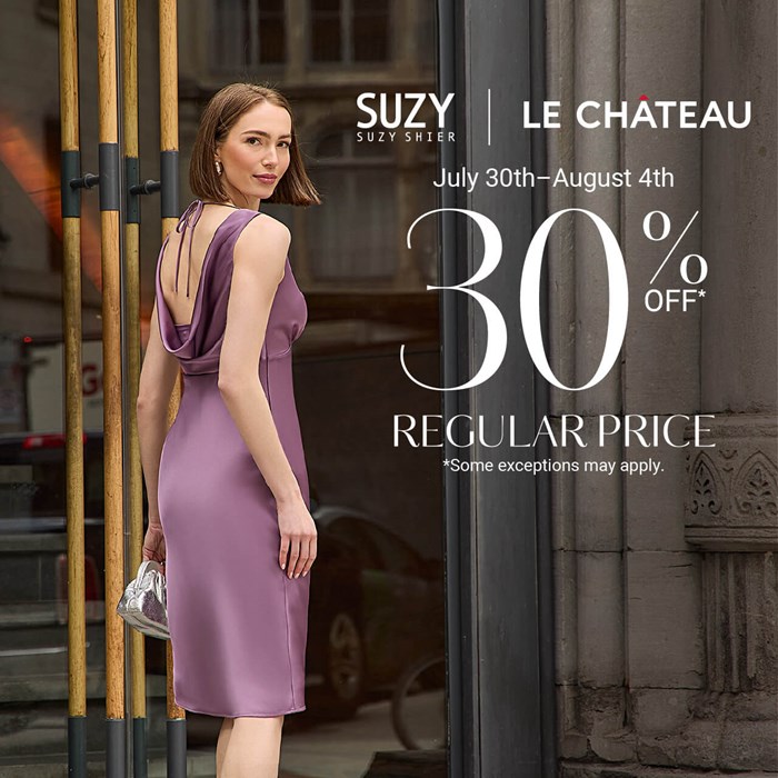 30% off Dresses
