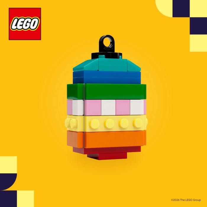 Build a LEGO® Easter Egg at The LEGO Store and take it home with you!
