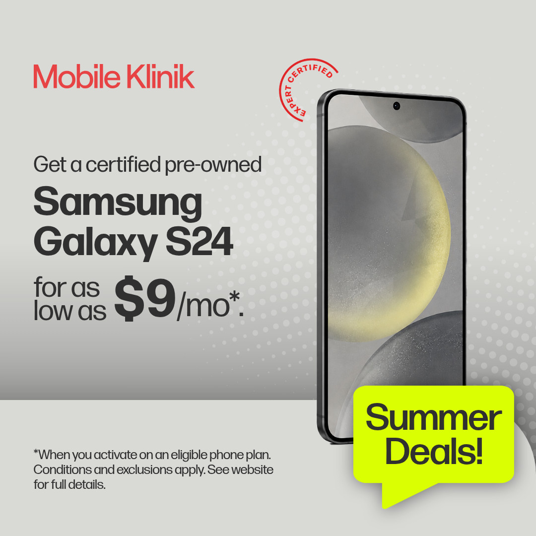 Get a Certified Pre-Owned Samsung S24 For as Low as $9/Mo*
