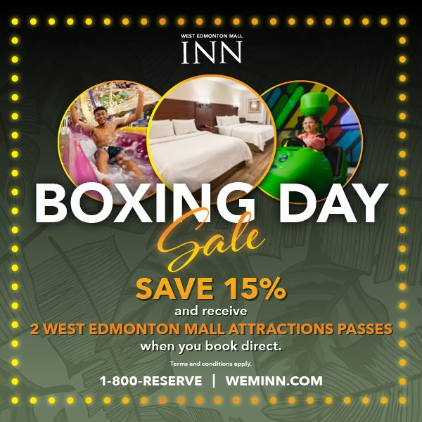 West Edmonton Mall Inn Boxing Day Sale