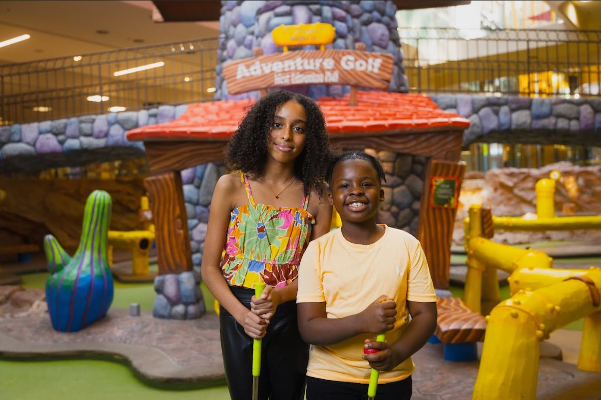 Professor WEM's Adventure Golf mini golf in Edmonton, Alberta