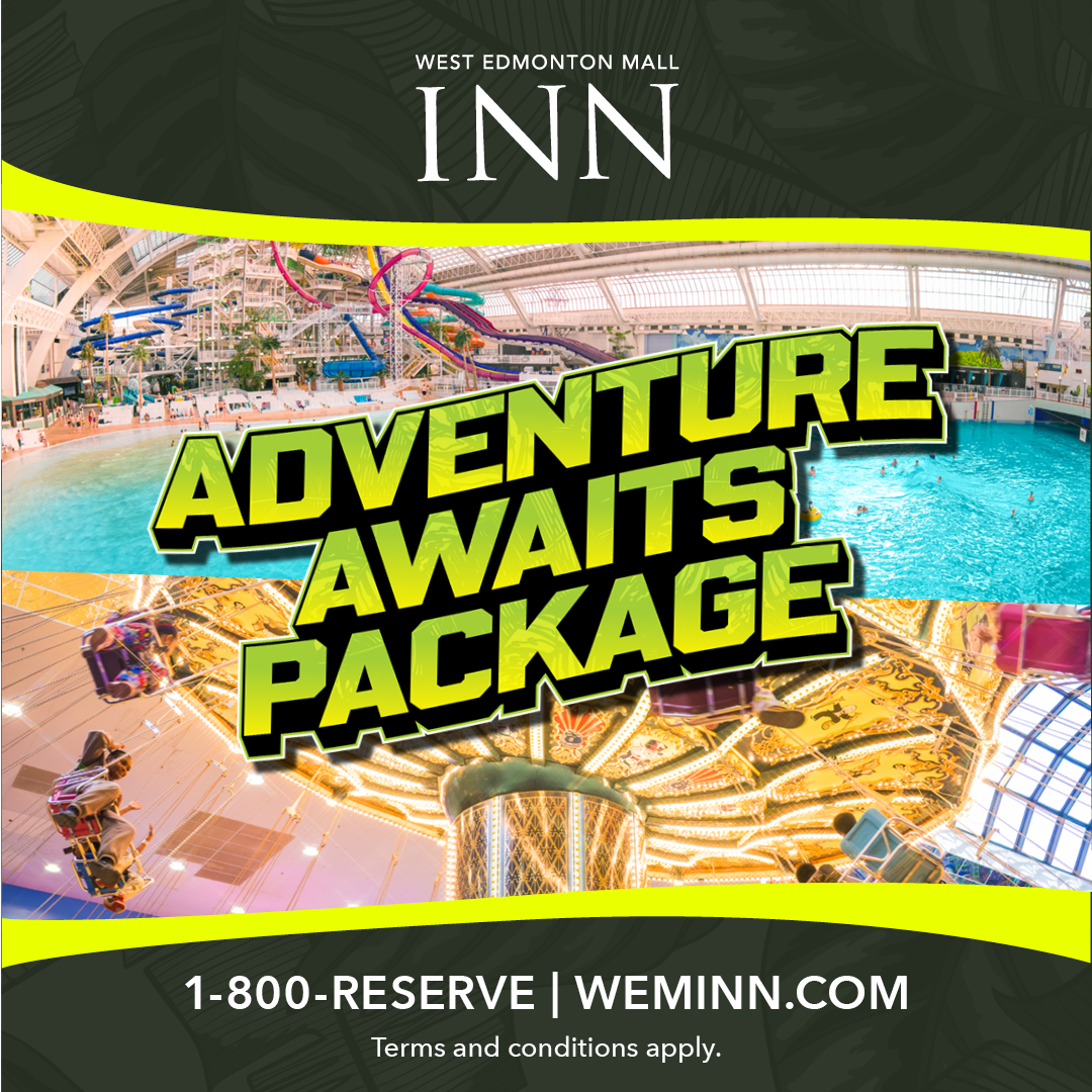 Adventure Awaits at  West Edmonton Mall Inn