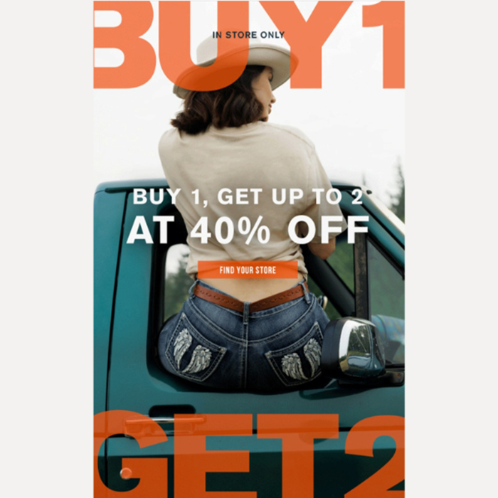 Buy 1 Get Up To 2 at 40% Off