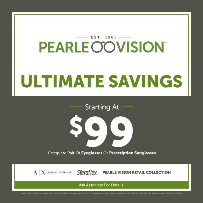 Ultimate Savings Starting at $99