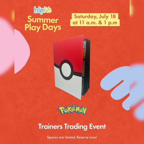  Indigo Kids Pokemon Summer Play Days