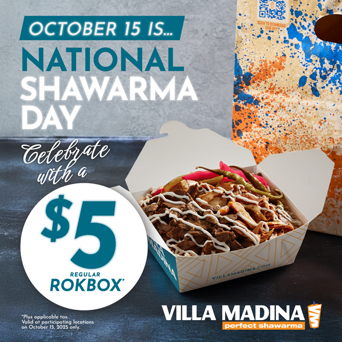 Celebrate National Shawarma Day With A $5 RokBox