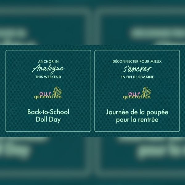 Back-to-School Doll Day
