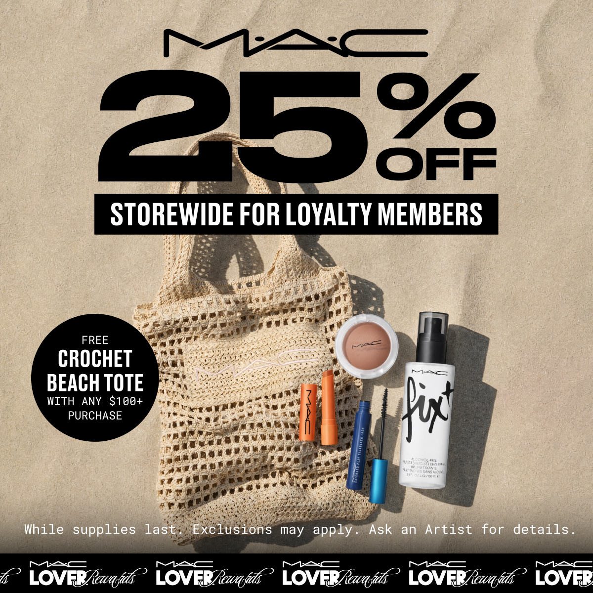MAC Lover Sale 25%