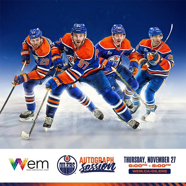 Edmonton Oilers Autograph Session