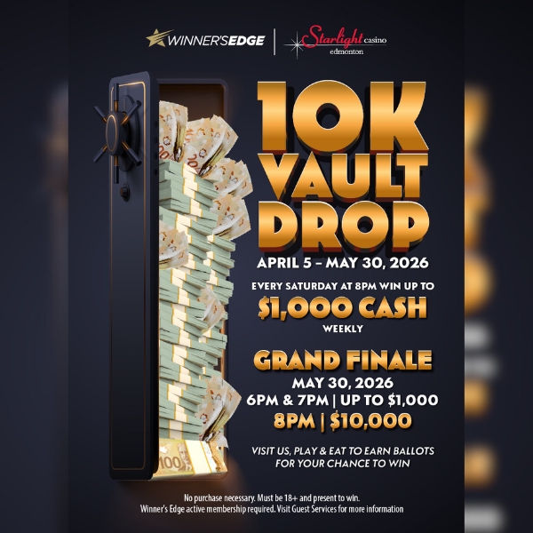 Starlight Casino: 10K Vault Drop