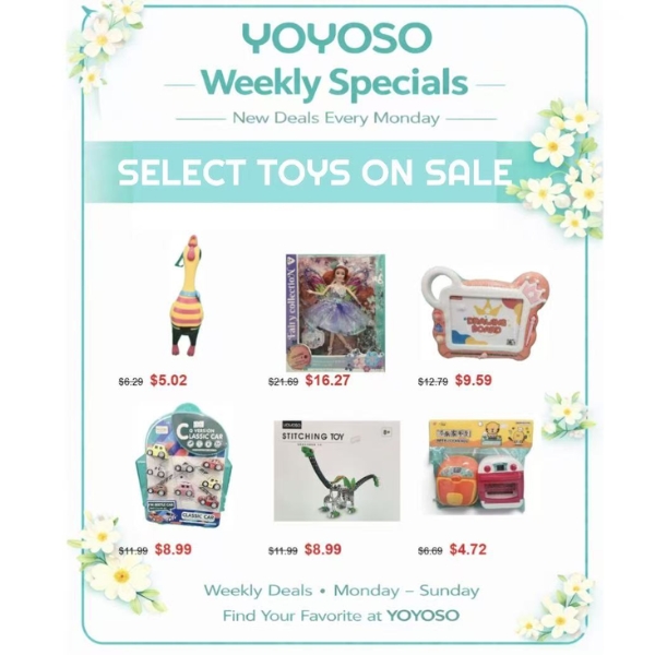Select Toys on Sale