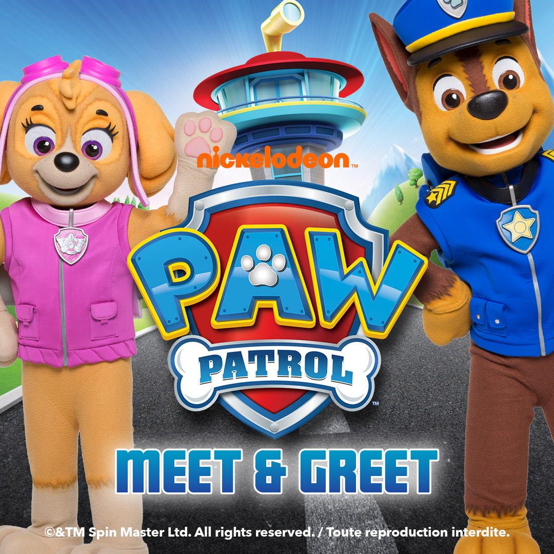 Paw Patrol Meet and Greet with Chase and Skye!