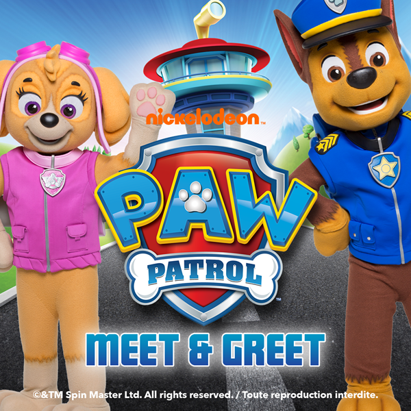 Paw Patrol Meet and Greet with Chase and Skye!