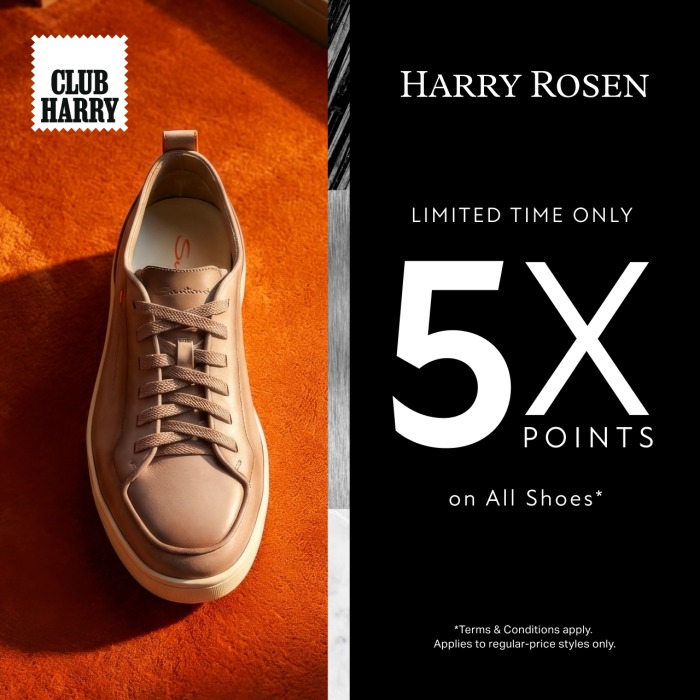 5x Points on All Shoes