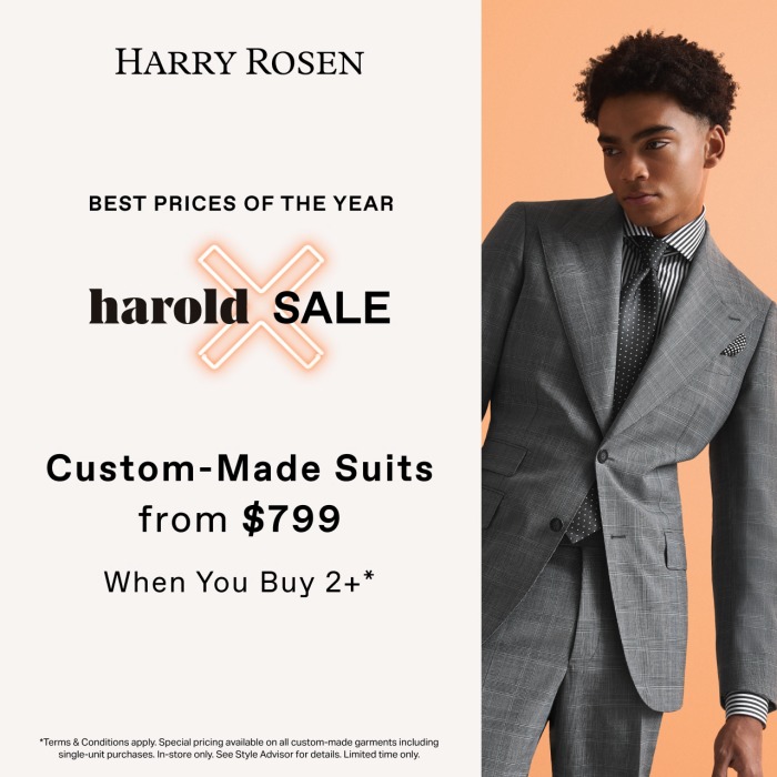 Harold Custom-Made Sale